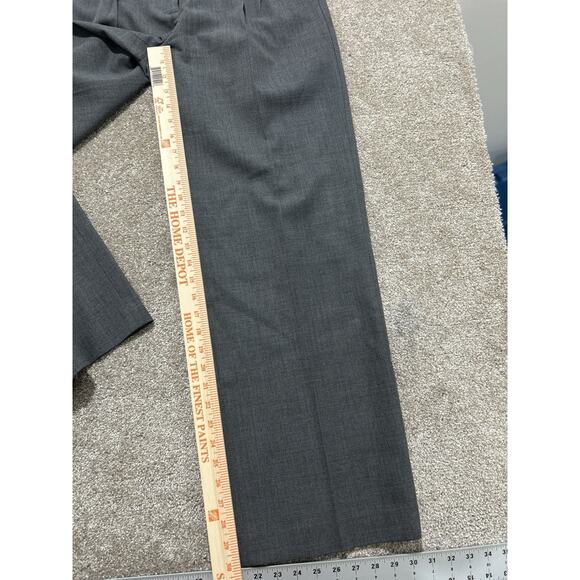 Artizia Wilfred Wool The Effortless Pant Wide Leg Pants Women's 6 Charcoal - Picture 8 of 8